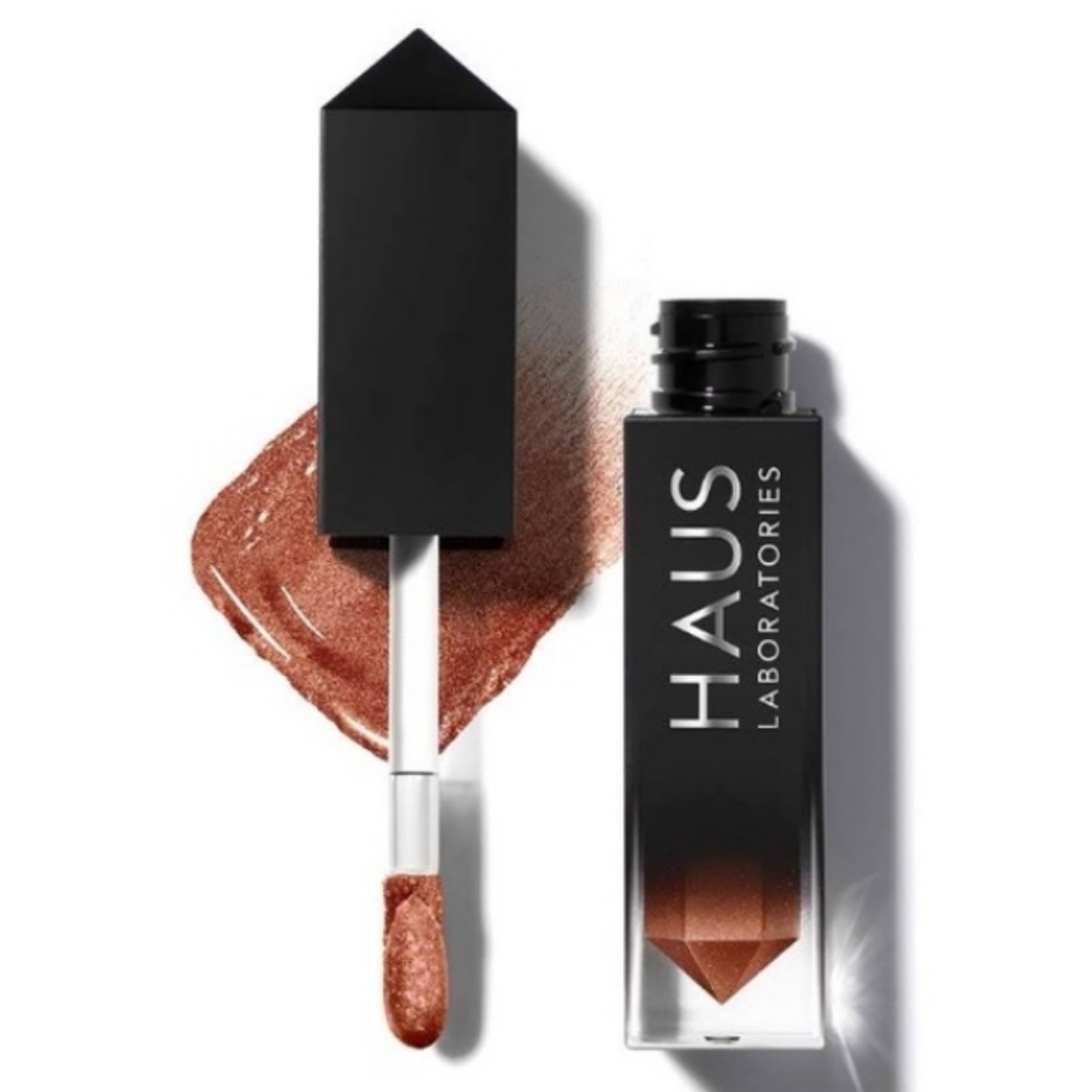 Haus Laboratories Glam Attack Liquid Shimmer Powder/Eyeshadow - Frozė Bronzė